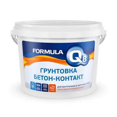Грунтовка бетон-контакт Формула 6 кг. заказать в Луганске в интернет магазине Перестройка недорого