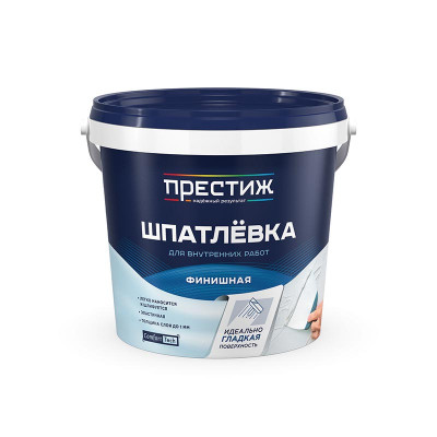 Шпаклевка финишная акрилатная Престиж 1,5 кг. заказать в Луганске в интернет магазине Перестройка недорого