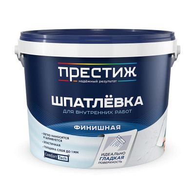 Шпаклевка финишная акрилатная Престиж 5 кг. заказать в Луганске в интернет магазине Перестройка недорого