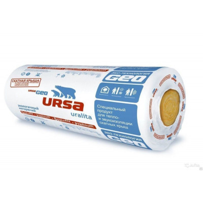 Утеплитель URSA Glasswool 2100 Х 1200 Х 50 мм. ( 24 м2 ) заказать в Луганске в интернет магазине Перестройка недорого