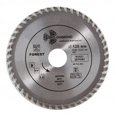 Диск пильный по дереву 125 Х 48T Х 22.23 мм. Trio Diamond