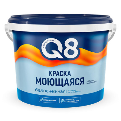 Краска акриловая моющаяся Формула 1,5 кг. заказать в Луганске в интернет магазине Перестройка недорого