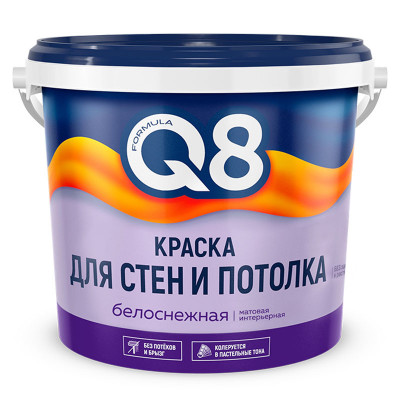 Краска акриловая интерьерная Формула 25 кг. заказать в Луганске в интернет магазине Перестройка недорого