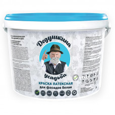 Краска акриловая для фасадов 10 л. белая