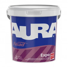 Краска акриловая AURA Expo для фасадов высокоукрывистая 0,9 л. Краска акриловая AURA Expo для фасадов высокоукрывистая 0,9 л.