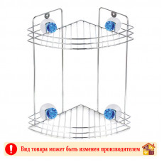 Полка угловая двухъярусная 311466 Бриллиант Полка угловая двухъярусная 311466 Бриллиант