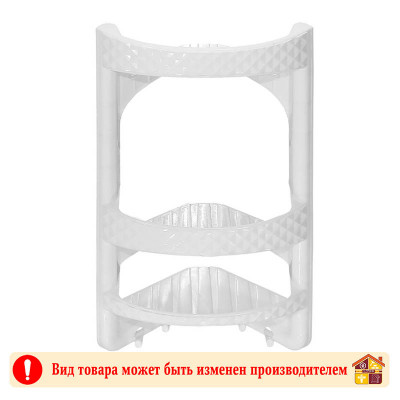 Полка угловая для ванной 05124 МХ заказать в Луганске в интернет магазине Перестройка недорого