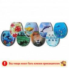 Сиденье для унитаза мягкое Aqua-Prime в ассортименте