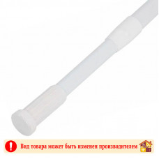 Карниз для ванной алюминиевый белый 1-1,2 м. 311927