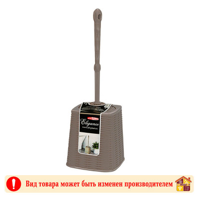Ерш туалетный Элегант графит 377 355 Х 120 Х 120 мм заказать в Луганске в интернет магазине Перестройка недорого