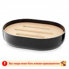 Мыльница Бамбук 9027 124 Х 92 Х 26 мм.