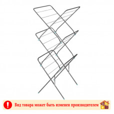 Сушилка для одежды вертикальная серебро 15 м 530 Х 495 Х 1300 мм
