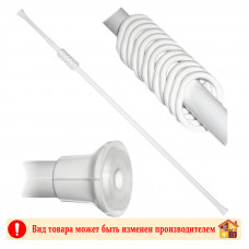 Карниз в ванную телескопический с кольцами SweetSun 115-205 см Карниз в ванную телескопический с кольцами SweetSun 115-205 см