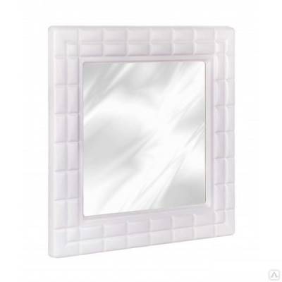 Зеркало Ника квадрат белое заказать в Луганске в интернет магазине Перестройка недорого