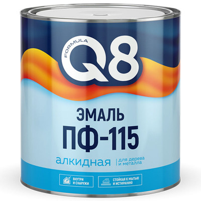 Эмаль ПФ-115 Q8 Ярко зеленая Формула 2,6 кг. заказать в Луганске в интернет магазине Перестройка недорого