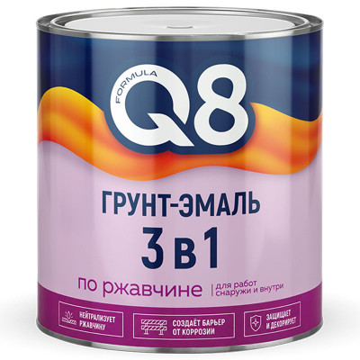Грунт-эмаль по ржавчине Белая Формула 2,6 кг. заказать в Луганске в интернет магазине Перестройка недорого