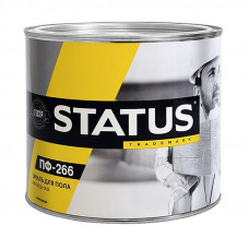 Эмаль ПФ-266 STATUS желто-коричневая 2,6 кг. 