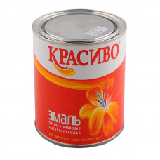 Эмаль ПФ-115 Голубая КРАСИВО 0,8 кг.