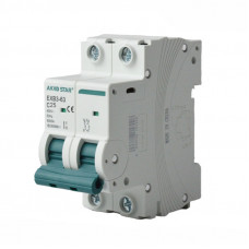 Автовыключатель AKKOSTAR двухполюсный EXB3-63 6KA 2P C25A