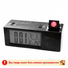 Часы настольные с проекцией и будильником  DS-8390 2USB