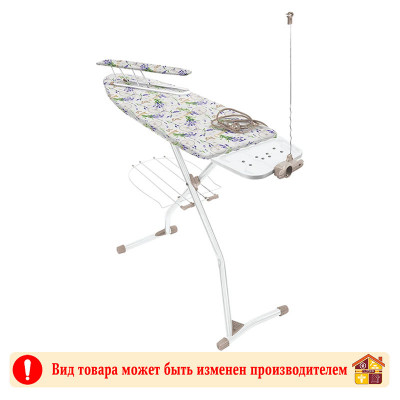 Доска гладильная НИКА лаванда 1220х420х1000 мм. розетка+соед 1,9 м. заказать в Луганске в интернет магазине Перестройка недорого