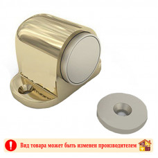 Ограничитель хода двери Г-образный Золото с магнитом
