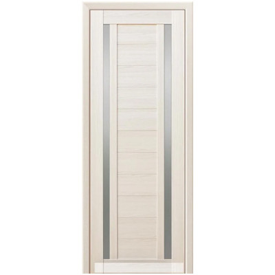 Дверь царговая Модель 28 Дуб беленый + черное стекло 2000 Х 800 мм. заказать в Луганске в интернет магазине Перестройка недорого