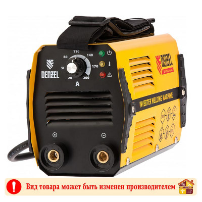 Аппарат сварочный инверторный DENZEL DS-200 Compact 200А. 250В. заказать в Луганске в интернет магазине Перестройка недорого