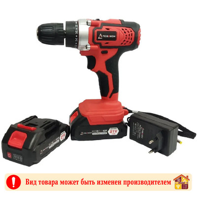 Дрель-шуруповерт аккумуляторный Terrikon KLD21-102P заказать в Луганске в интернет магазине Перестройка недорого