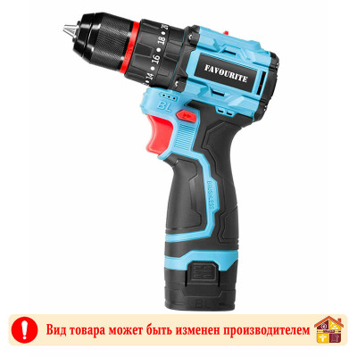 Дрель-шуруповерт аккумуляторная ударная Favourite ДАБ16 заказать в Луганске в интернет магазине Перестройка недорого