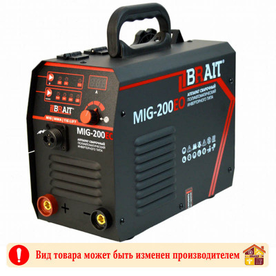 Инвертор сварочный полуавтомат Brait 175A MIG-200EO заказать в Луганске в интернет магазине Перестройка недорого