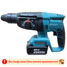 Перфоратор аккумуляторный бесщеточный GRUWATT DBL01
