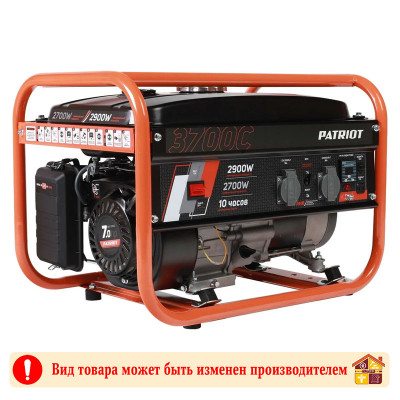 Генератор бензиновый Patriot GRS 3700C 2,9 кВт заказать в Луганске в интернет магазине Перестройка недорого