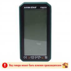 Мультиметр интеллектуальный цифровой DC/AC0.5-600V 20mA-10A AKKOSTAR