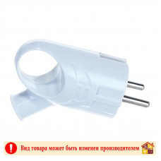 Вилка  угловая с ушком с/з 16А AKKOSTAR
