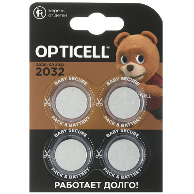 Батарейка Opticell 2032 заказать в Луганске в интернет магазине Перестройка недорого