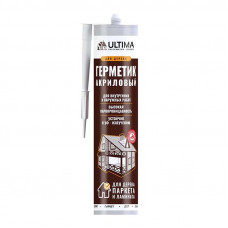 Герметик акриловый Ultima 300 г. красное дерево