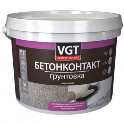 Грунтовка VGT бетон-контакт белая 3кг заказать в Луганске в интернет магазине Перестройка недорого