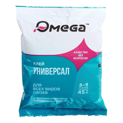 Клей для обоев ОМЕГА Универсал 250 гр. заказать в Луганске в интернет магазине Перестройка недорого