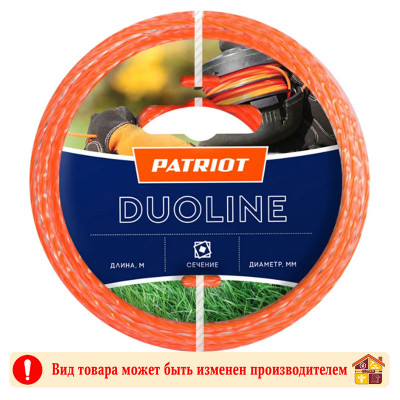 Леска для триммера скрученный квадрат Duoline 3 мм 15 м заказать в Луганске в интернет магазине Перестройка недорого