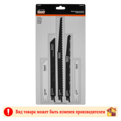 Набор пилок сабельных универсальный Gepard 5 шт/упак заказать в Луганске в интернет магазине Перестройка недорого