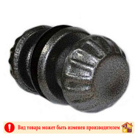 Ручка на шпильке РБП1 серая Зефир