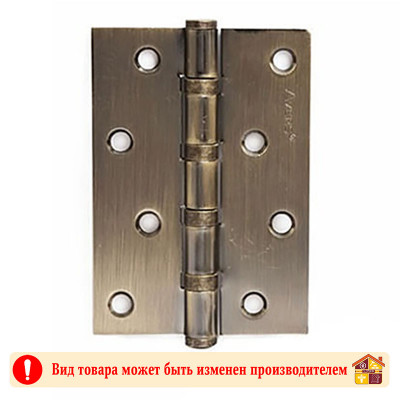 Петля PARTNER 100 Х 75 Х 2,5 мм. AB 4ВВ бронза заказать в Луганске в интернет магазине Перестройка недорого