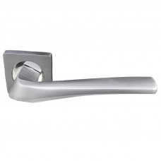 Ручки раздельные PARTNER R110 MBN/CP на квадратной основе