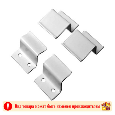 Крепление москитной сетки верх/ниж белый Комплект 4 шт заказать в Луганске в интернет магазине Перестройка недорого