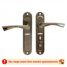 Ручка на планке АЛЛЮР 03S AB-L 42 мм. левая