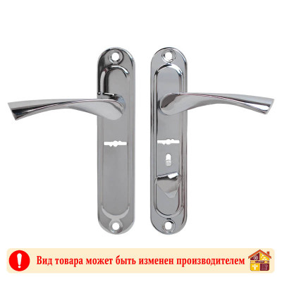 Ручка на планке АЛЛЮР 03S CP-R 42 мм. правая заказать в Луганске в интернет магазине Перестройка недорого