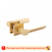 Ручка дверная Slim 142K сатин золото заказать в Луганске в интернет магазине Перестройка недорого