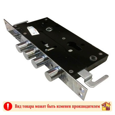 Замок врезной 3024-3Р эконом круглые ригеля заказать в Луганске в интернет магазине Перестройка недорого