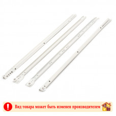 Роликовые направляющие DS10 400 мм. белый комплект